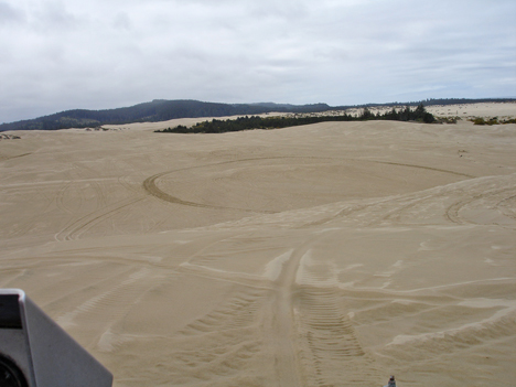 sand dunes