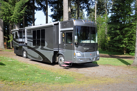 the new yard of the two RV Gypsies