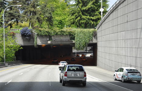 tunnel just outside Seattle