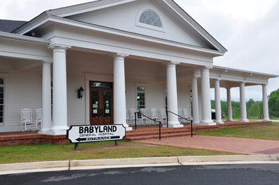 the new building