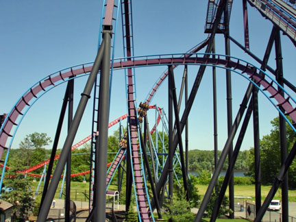 Superman roller coaster