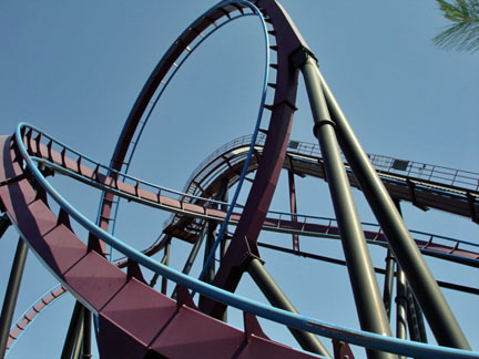  Superman roller coaster