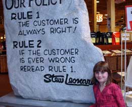 Stew Leonard sign