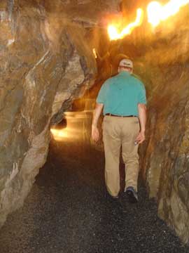inside the caverns
