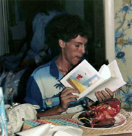 Brian's famous lobster dinner