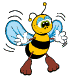 cartoon bee